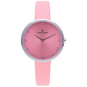 Radiant Angelina Quartz Analog Woman Watch with RA491601 Cowskin Bracelet