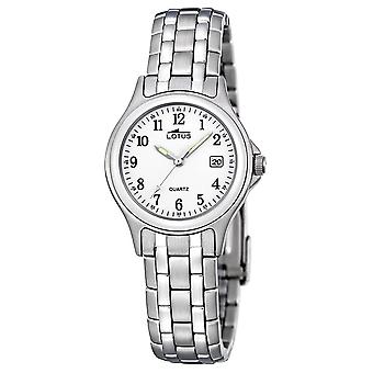 Lotus sra.quartz.ace.esf.blanc. Quartz Analog Women's Watch with Stainless Steel Bracelet 15151/A
