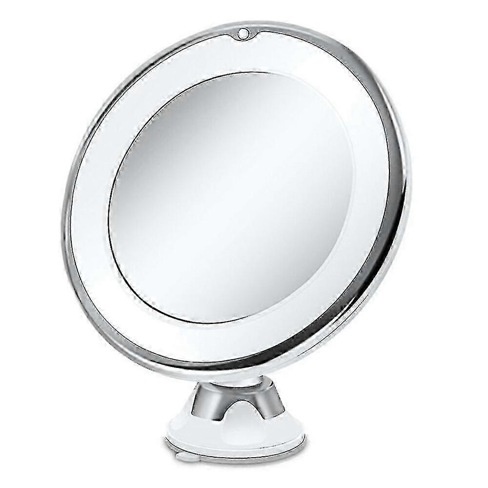 10x LED Fold & Rotate Mirror
