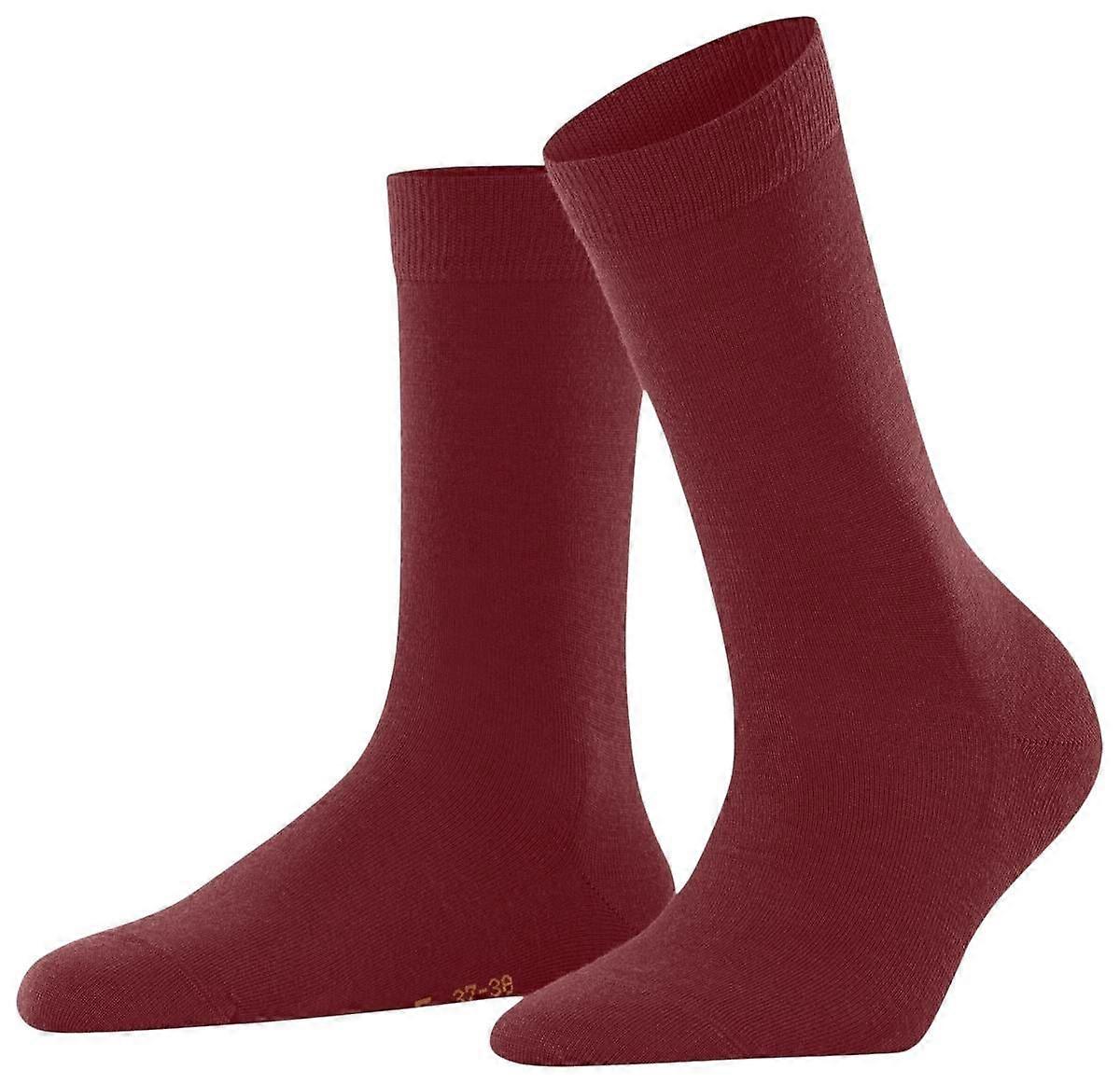 Falke Softmerino Socks - Henna Red