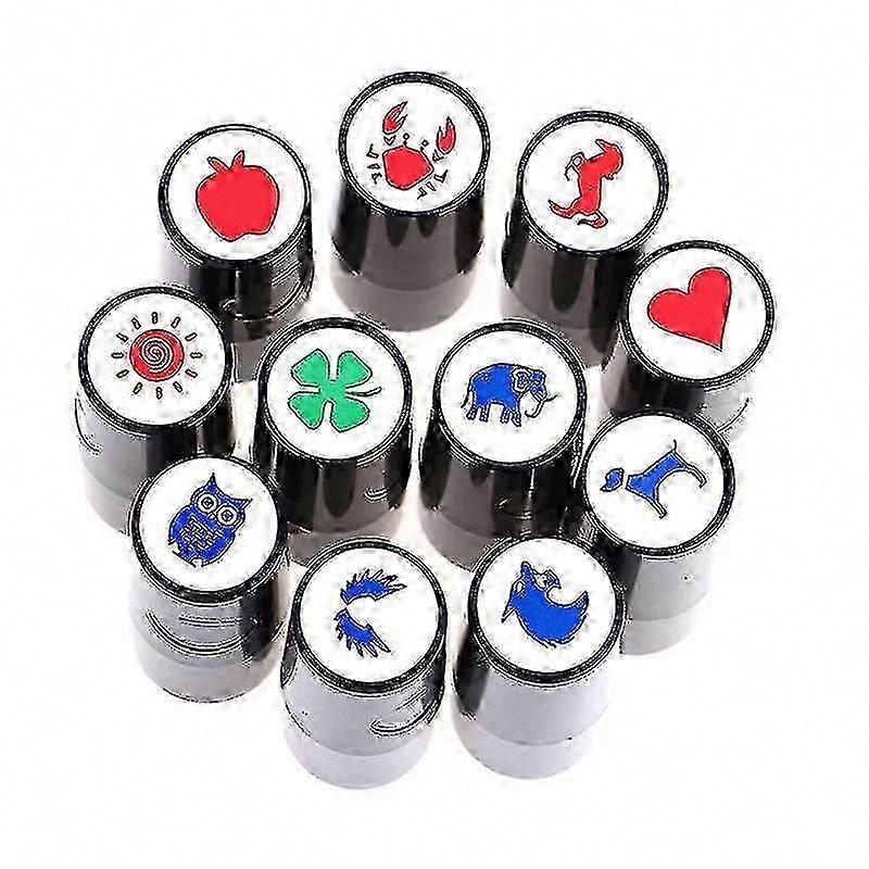 Golf Ball Stamper Marker - Quick Drying, Long Lasting, Multiple Patterns (1pc)