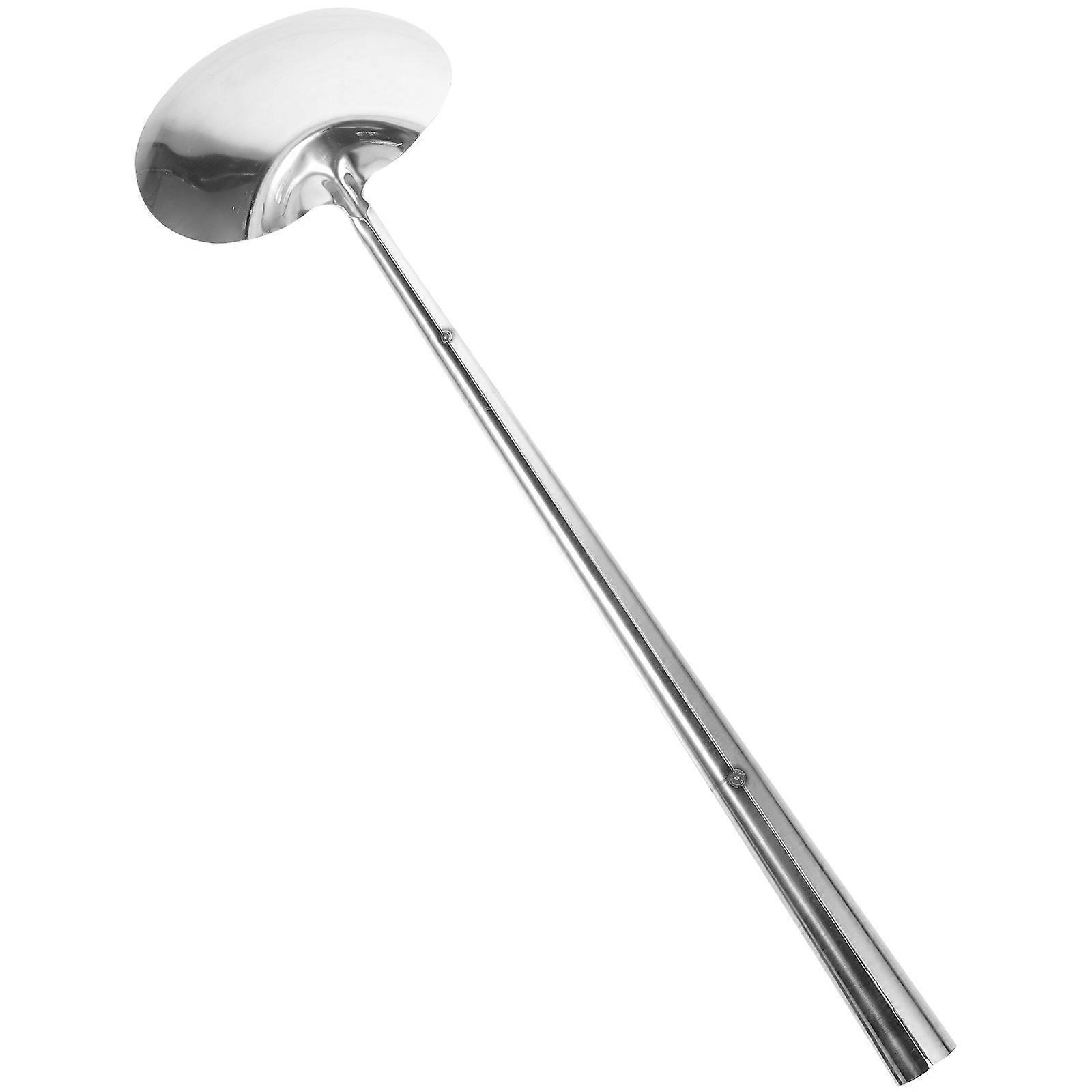 Rounded Edge Stainless Wok Cooking Spatula