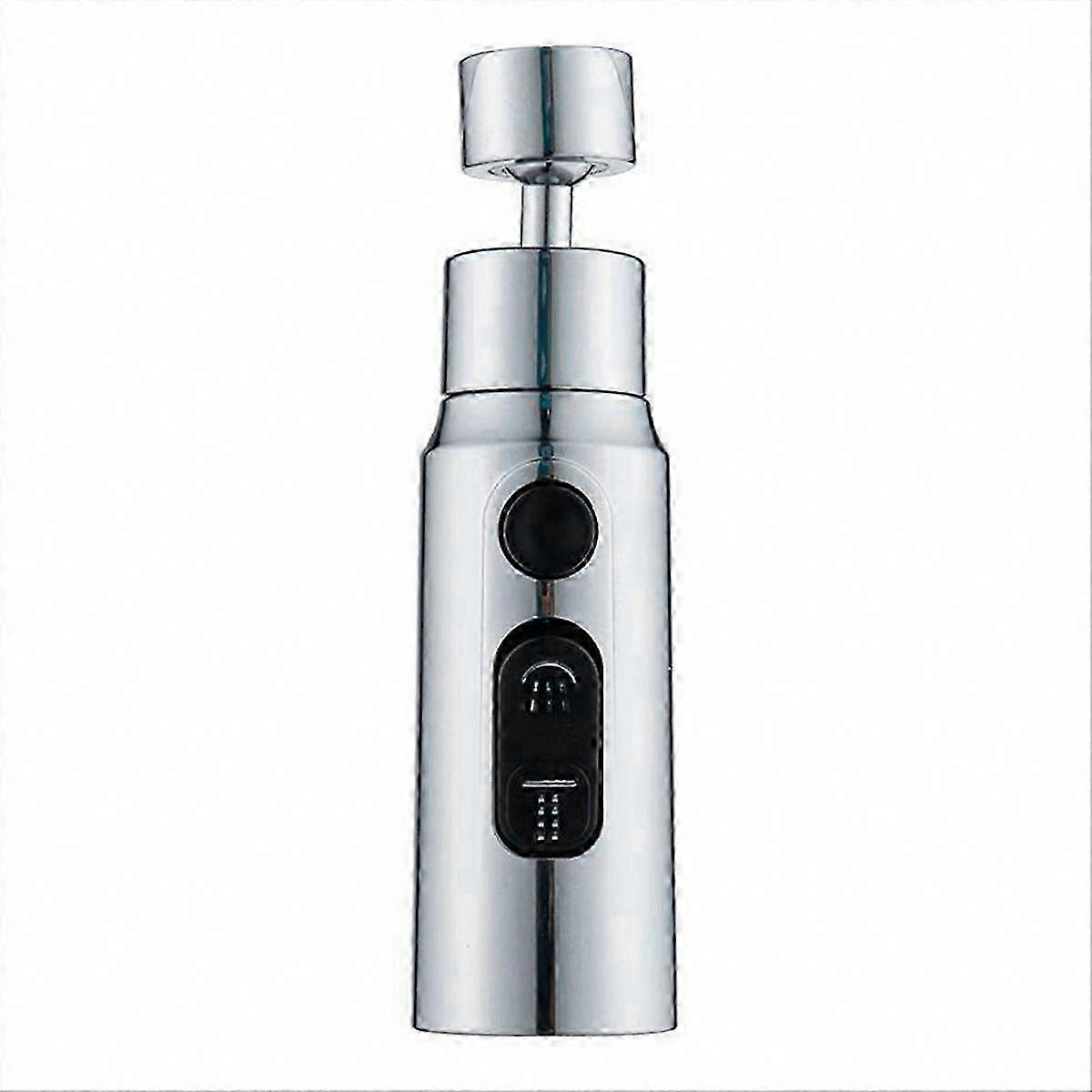 Adjustable Sink Faucet Featuring Integrated Grit Scraper