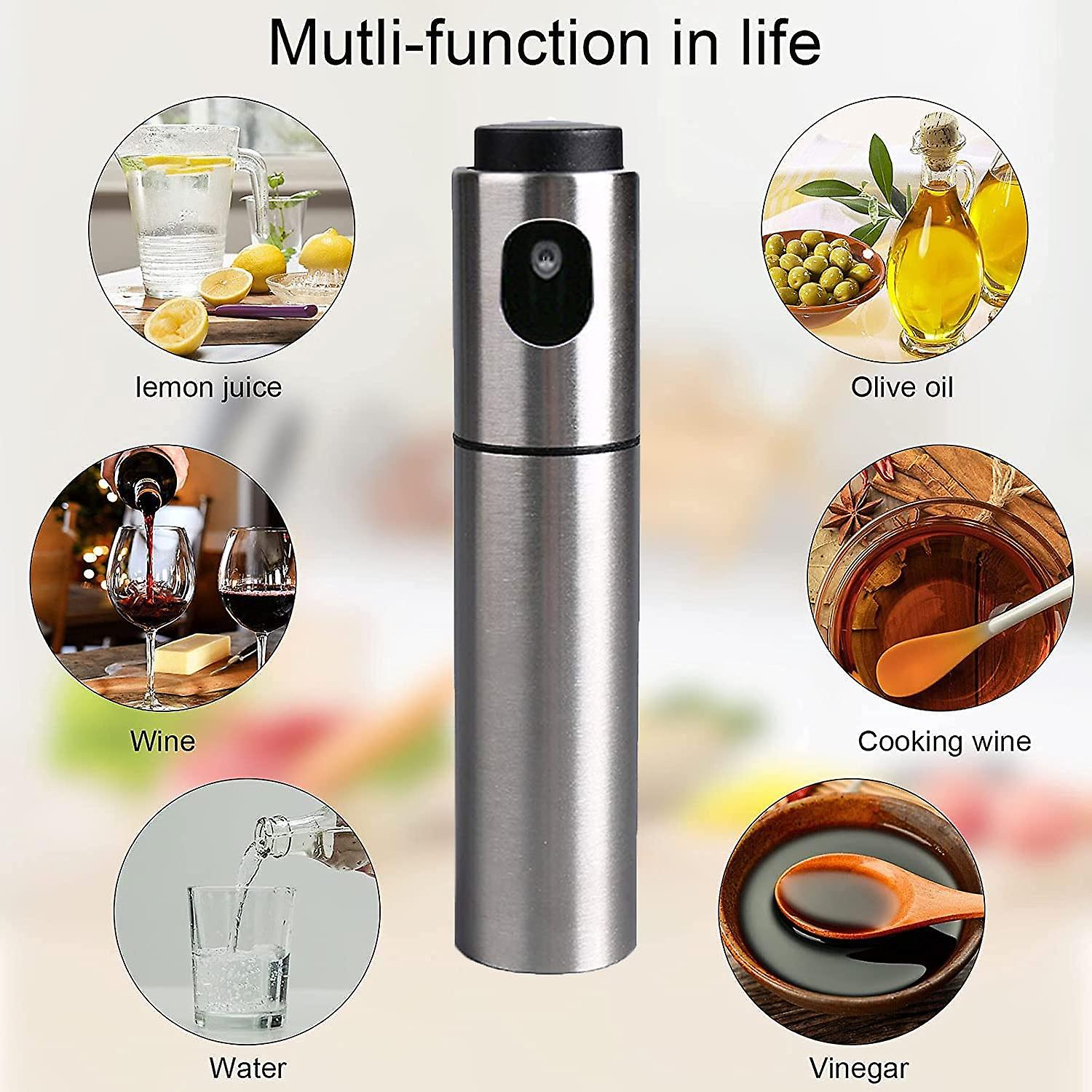 Olive Oil Sprayer Dispenser,portable Vinegar Bottle Mister For Salad