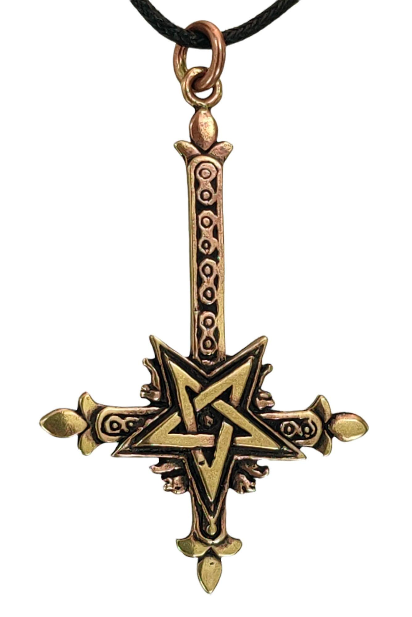 Pendant 120 Cross - Bronze