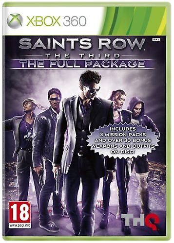 Saints Row The Third The Full Package (Xbox 360) - PAL - New & Sealed