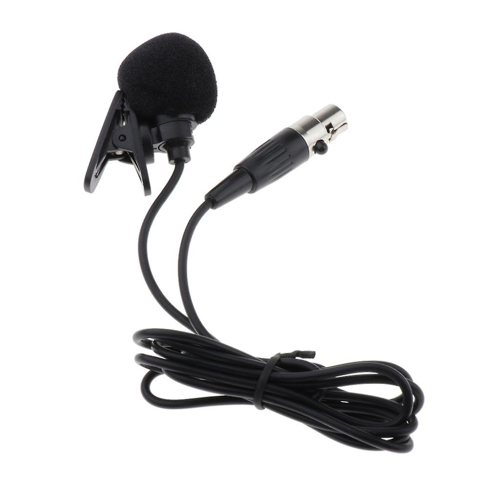Wireless Microphone 3 Pin Xlr Connector Lavalier Microphone Plastic Clip