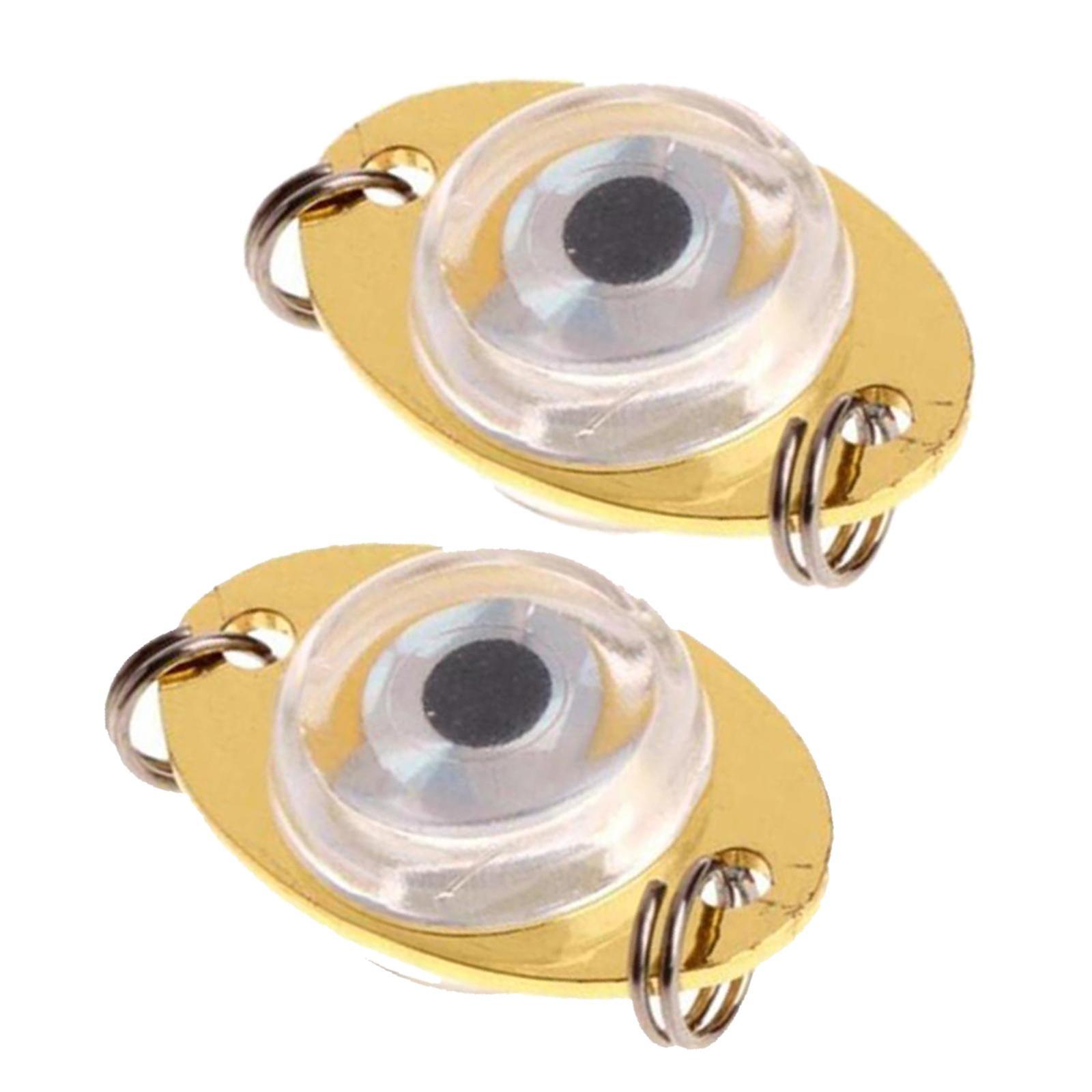 2x Fishing Light LED Deep Drop Underwater Watertight Squid Strobe Lure