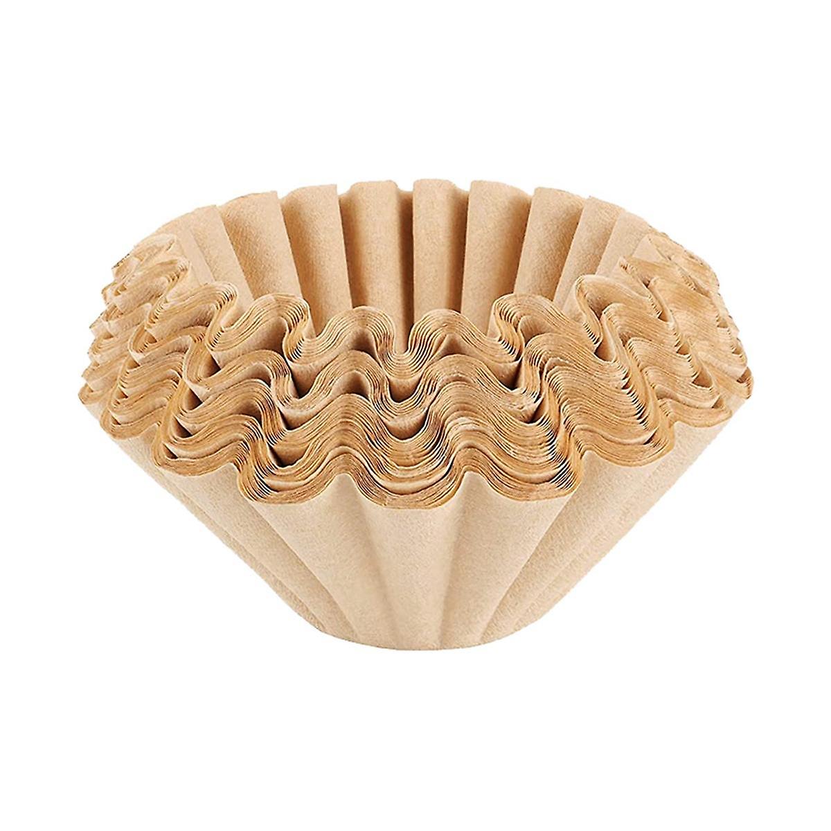 200 Count 1-4 Cup Coffee Filters Small Coffee Paper Filters Disposable Basket Filters Brown