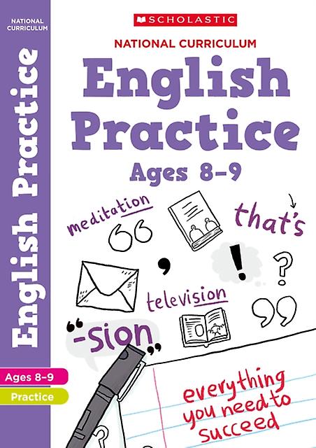 National Curriculum English Practice Book For Year 4 by Scholastic Paperback