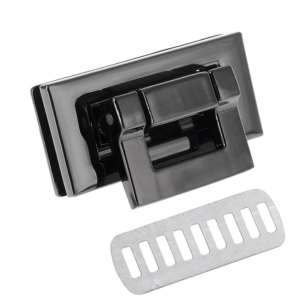 Rectangle Shape Clasp Turn Lock Twist Lock DIY Leather Handbag Bag Hardware