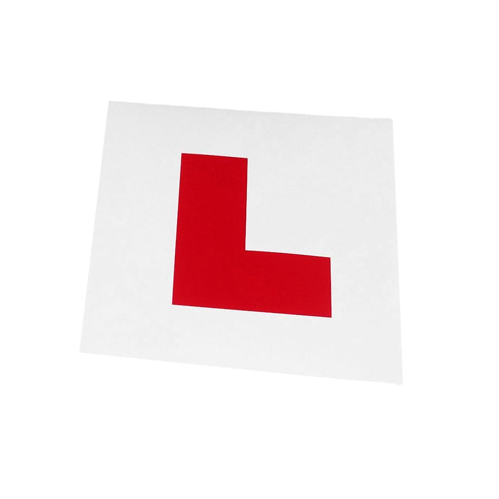 Self Adhesive New Driver Bumper Decoration Door Side Drivers Removable L Decals