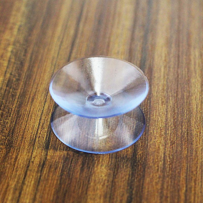 Double-sided suction cups compatible with glass table tops, set of 10 suction cups (20mm)
