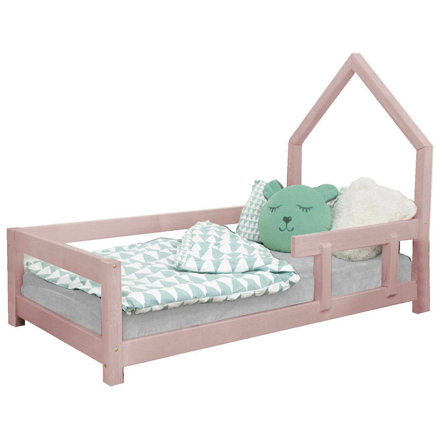 Barneseng POPPI 140 x 200 Pastellrosa 1