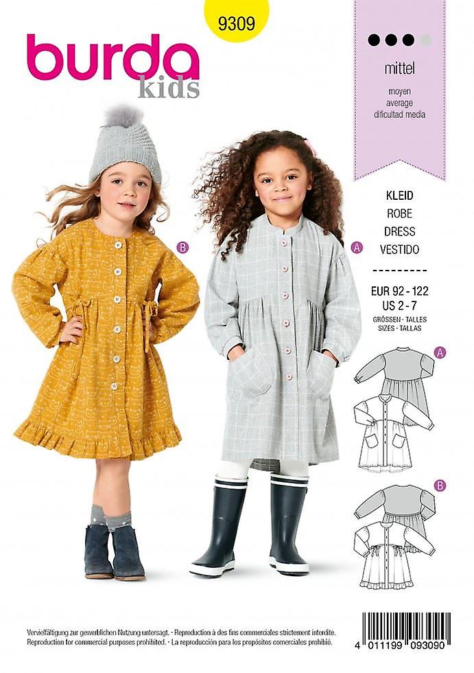 Burda Paper Sewing Pattern 9309