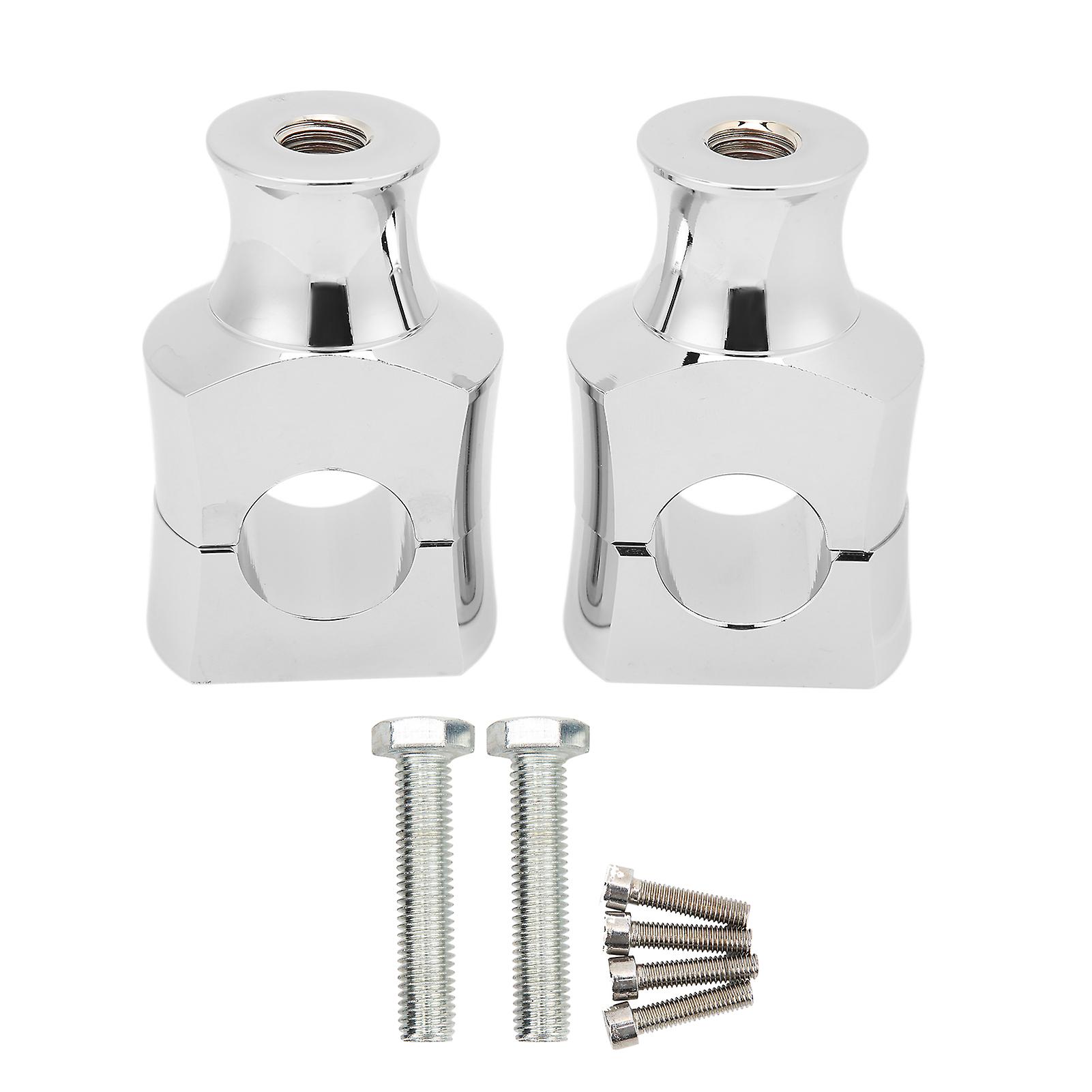 Handle Bar Riser,4PCS Motorcycle Handlebar Risers Handlebar Lifting Handlebar Clamp State-of-the-Art Design