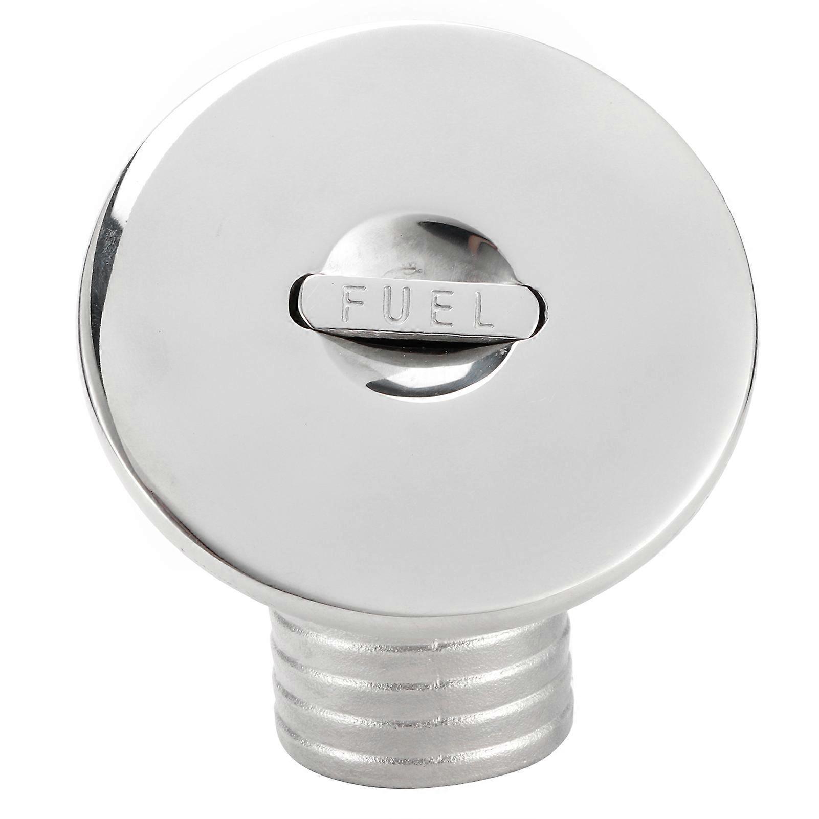 60° Boat Water Deck Filler Fuel Tank Deck Fill Marine Handware with Keyless Cap 38mm