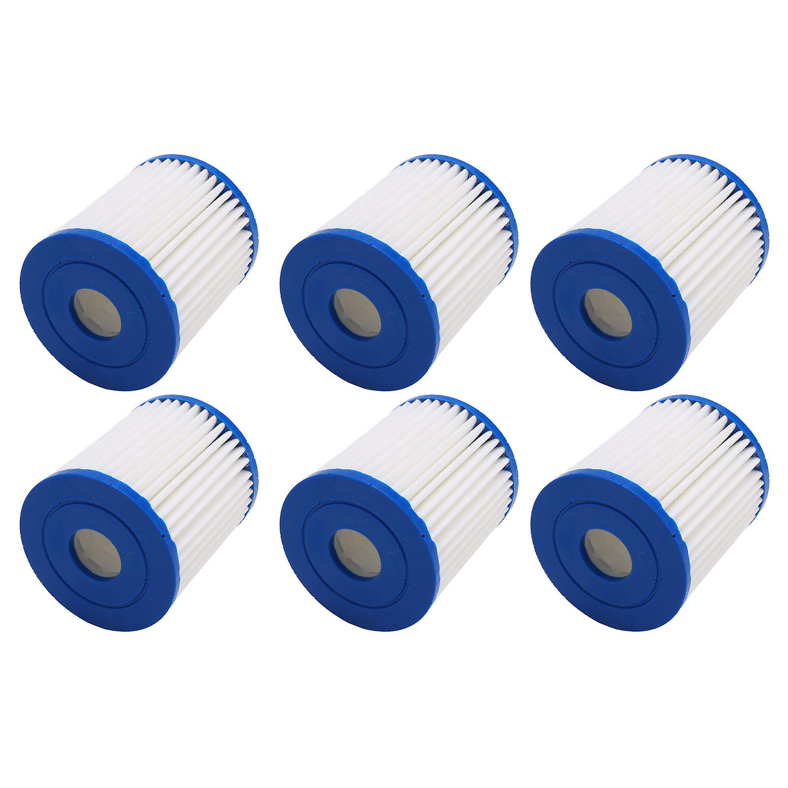 6PCS Water Pump Filter Cartridges 90x30x100mm Polyester Set