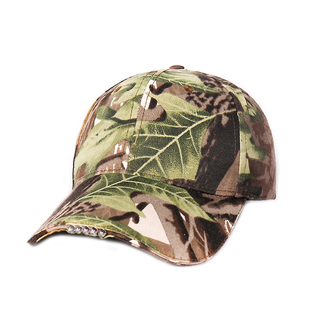 Hands Free Cap with Headlamp Bright LED Lights Unisex Baseball Cap Flashlight Hat for Angling