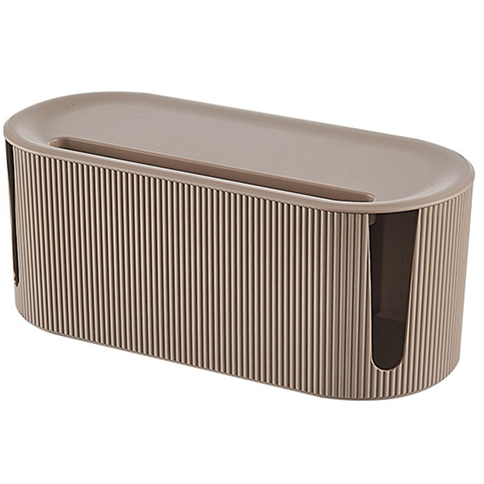 Cable Management Organizer Box with Lid Cord Organizer Box to Hide & Conceal Power Strips Cords