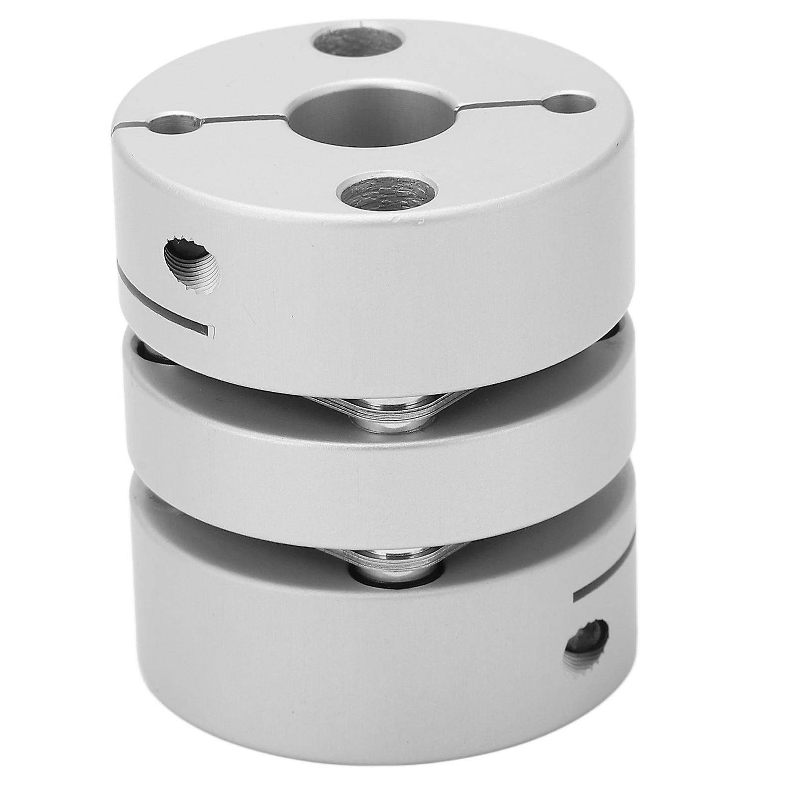 Double Diaphragm Coupling Coupler U Shaped Clamp Tight for Motor Shaft Transmission OD 44mm 