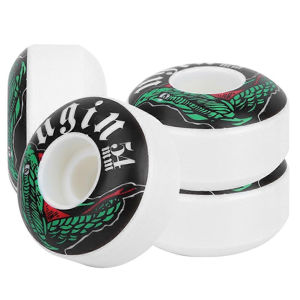 4 Pack 54 x 32mm Heavy Duty PU Skateboard Wheels