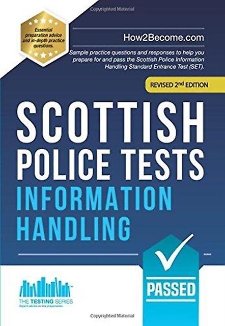 Scottish Police Tests Information Handling by How2Become Paperback