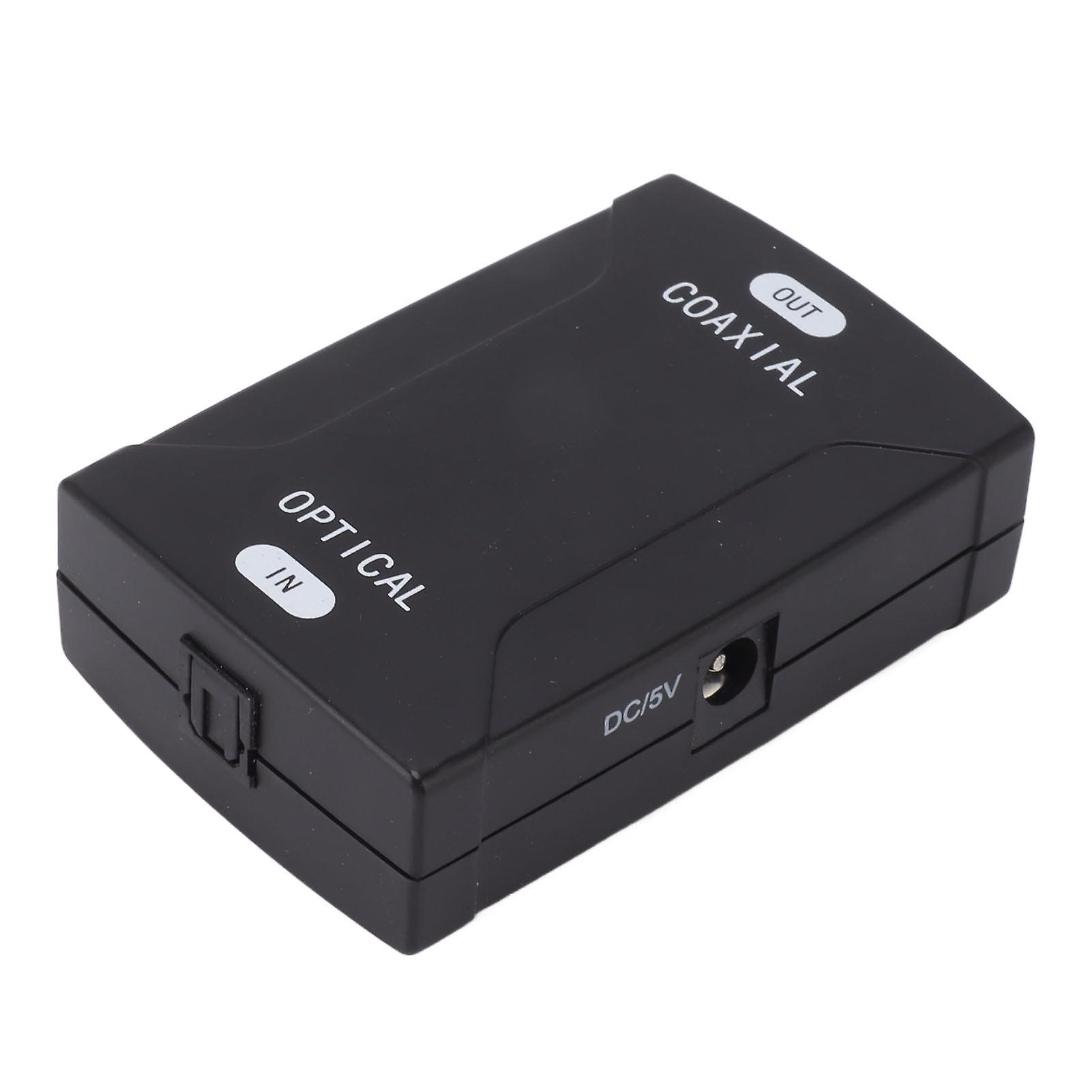 Coaxial Optical Converter Digital Sound Converter Bidirectional SPDIF Optical Sound Adapter Repeater 
