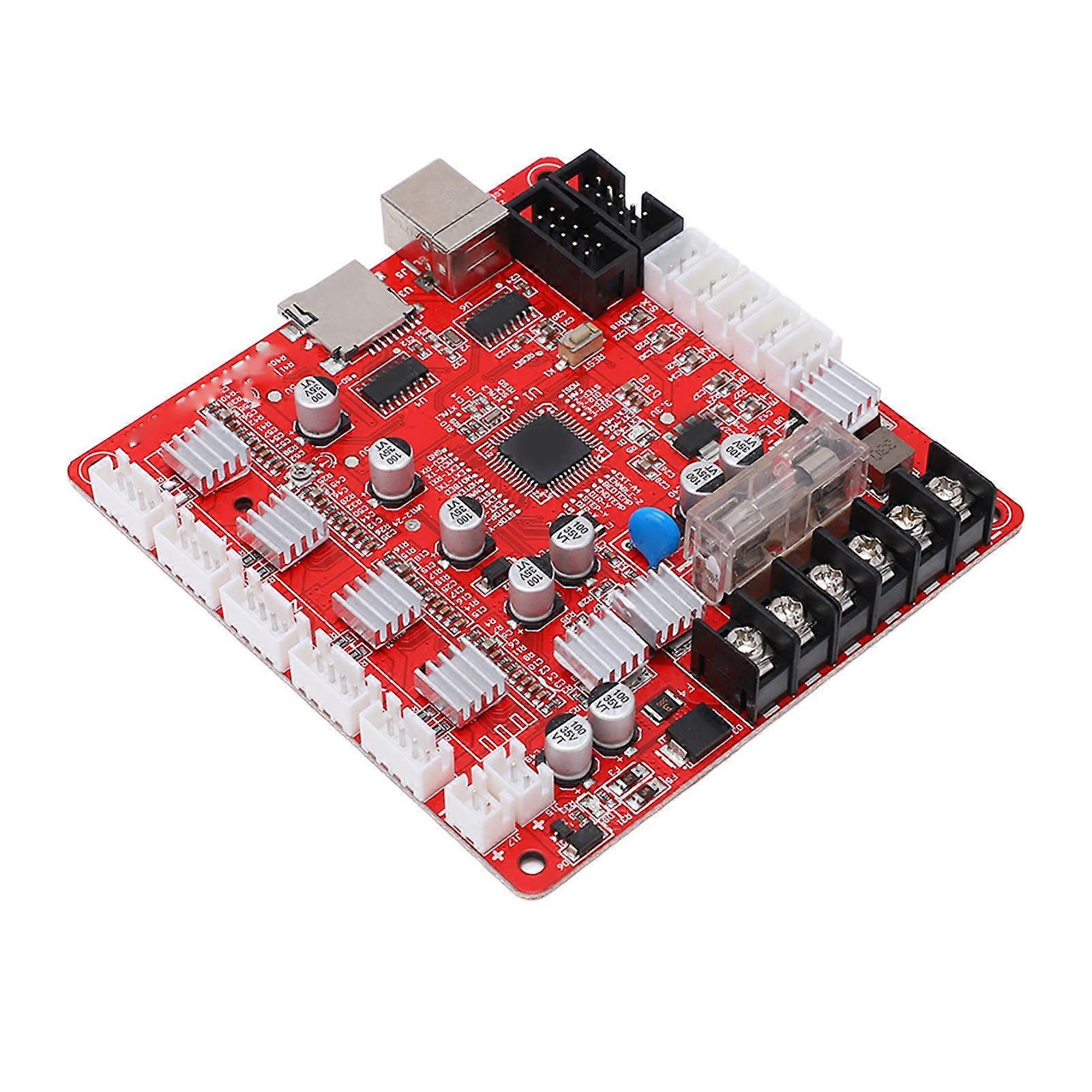 3D-Drucker-Motherboard PWM 3-Wege-Ausgabe-Mainboard-Modul für Anet A8 PLUS 12-24V USB-Schnittstelle 
