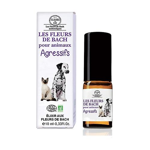 Aggressive animals Bach flowers 10 ml of floral elixir