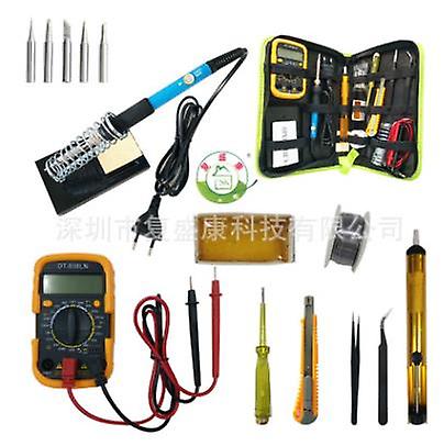 Eu Plug 220v 60w Electric Solder Iron Pen Set