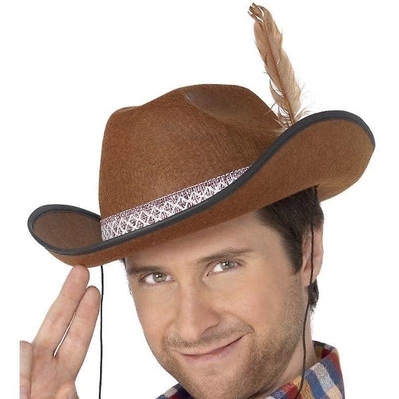 Dallas Hat Voksen Brun 99443