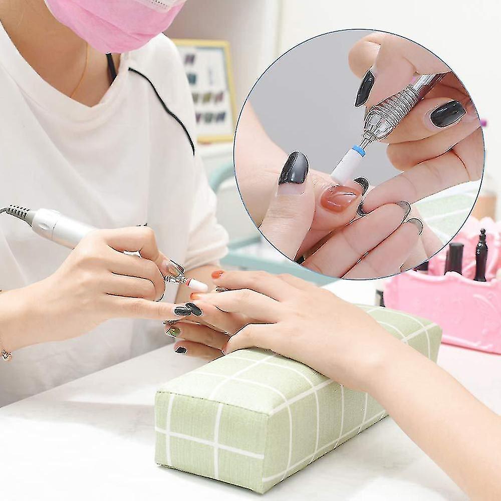 5-Piece Professional Ceramic Nail Drill Bits Set for Acrylic Nail File Drilling