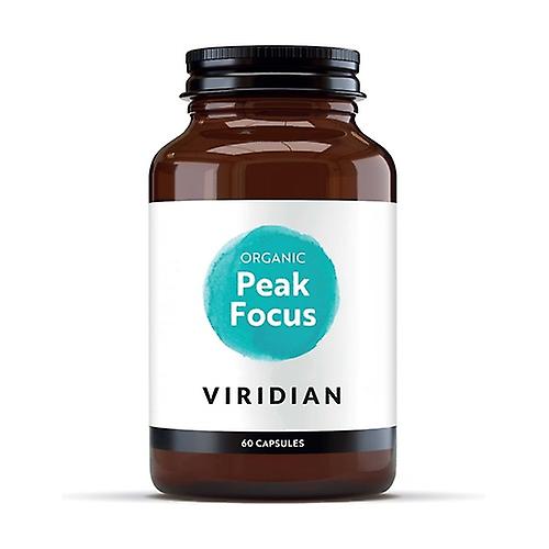 Peak focus concentration and memory 60 capsules