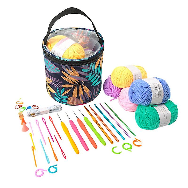 Set Complete Crochet Kits For Beginners Hand-knitted Diy Material Package
