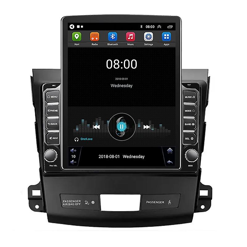 Para Mitsubishi Outlander 2 Citroen C-Crosser Peugeot 4007 2007-2013 Para Tesla Style 9.7 Polegadas