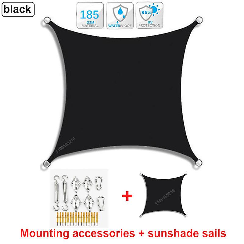 Outdoor Awning Waterproof Shade Sail Garden Awning For Patio Car Canvas Awning Rectangle Swimming Pool Shade Shade Sail 3x6m4x5m