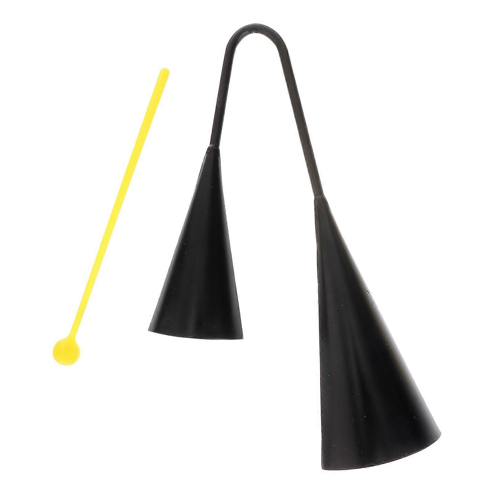 Office Desk Accessories Hand Percussion Cowbell Service Hand Bell Cowbell Musical Instrument Cowbell Classroom Cowbell Handle Z
