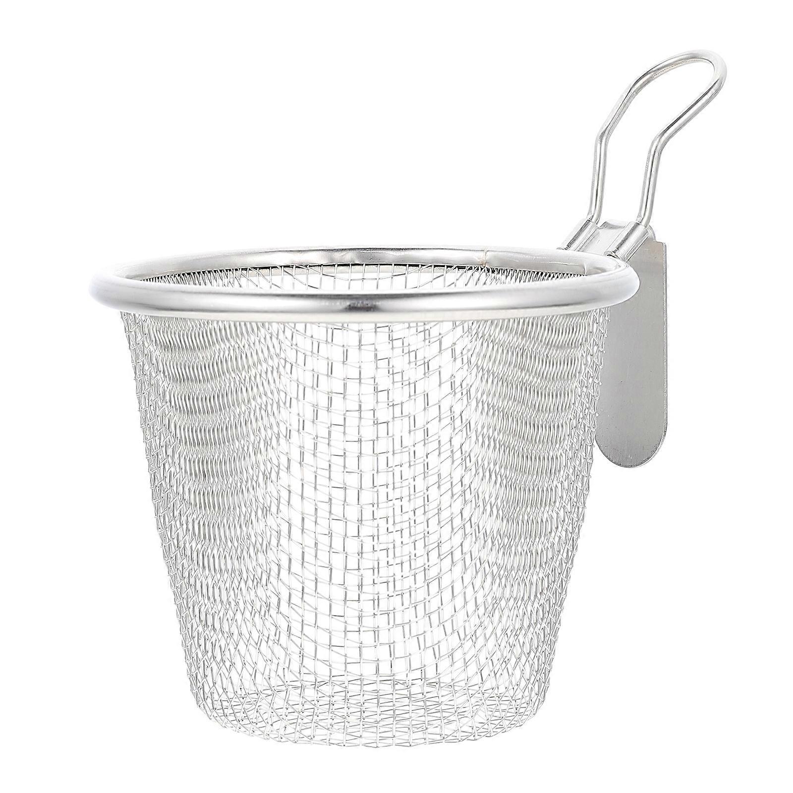 Household Mesh Strainer Multi-function Pasta Basket Convenient Noodle Basket Home Accessory