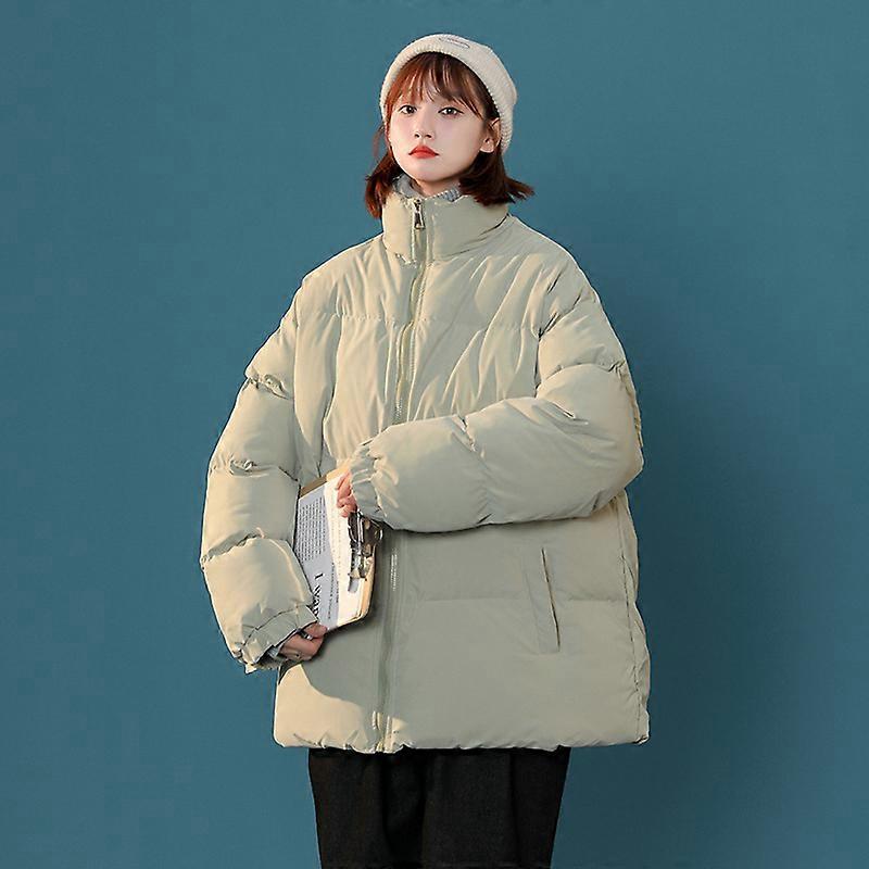 Femei Warm Streetwear bumbac Coats Jachete solid windproof căptușite Coat Îmbrăcăminte
