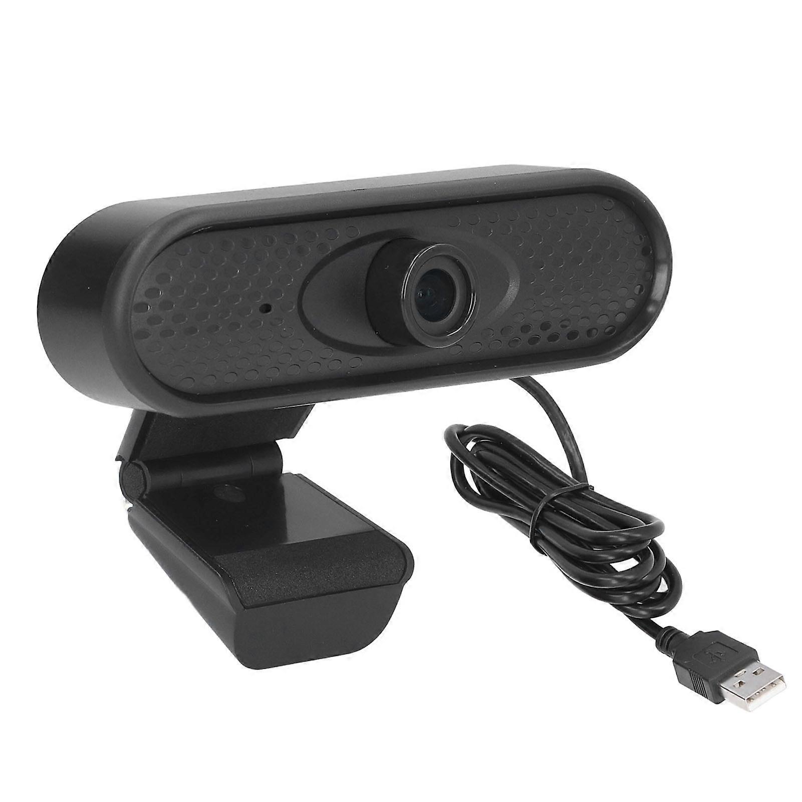 Computer Camera Plug And Play Usb Full Hd 1080p Auto Focusing Stereo Wide Compatibility Web Camera With Clamp