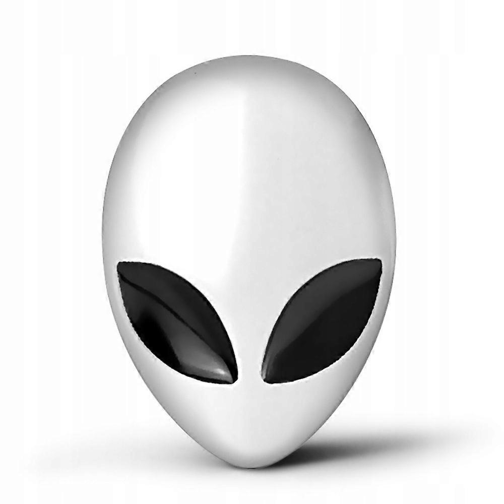 Autoaufkleber 3D Ufo Alien Metall