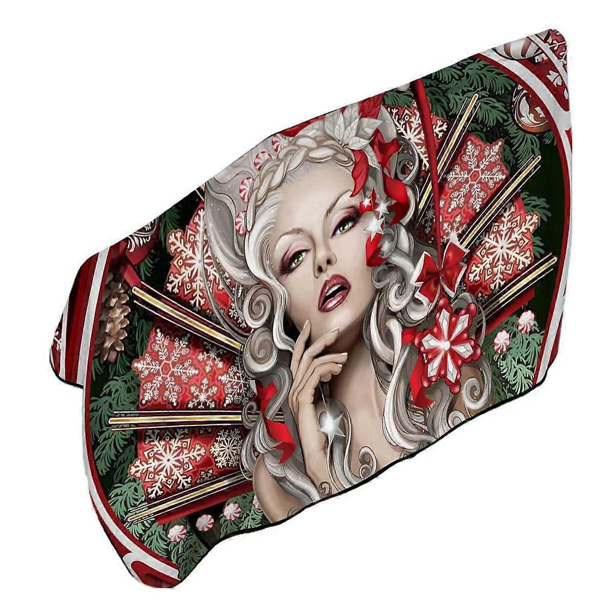 Sexy Art Cthulhu and Beautiful Candy Lady Microfiber Beach Towel