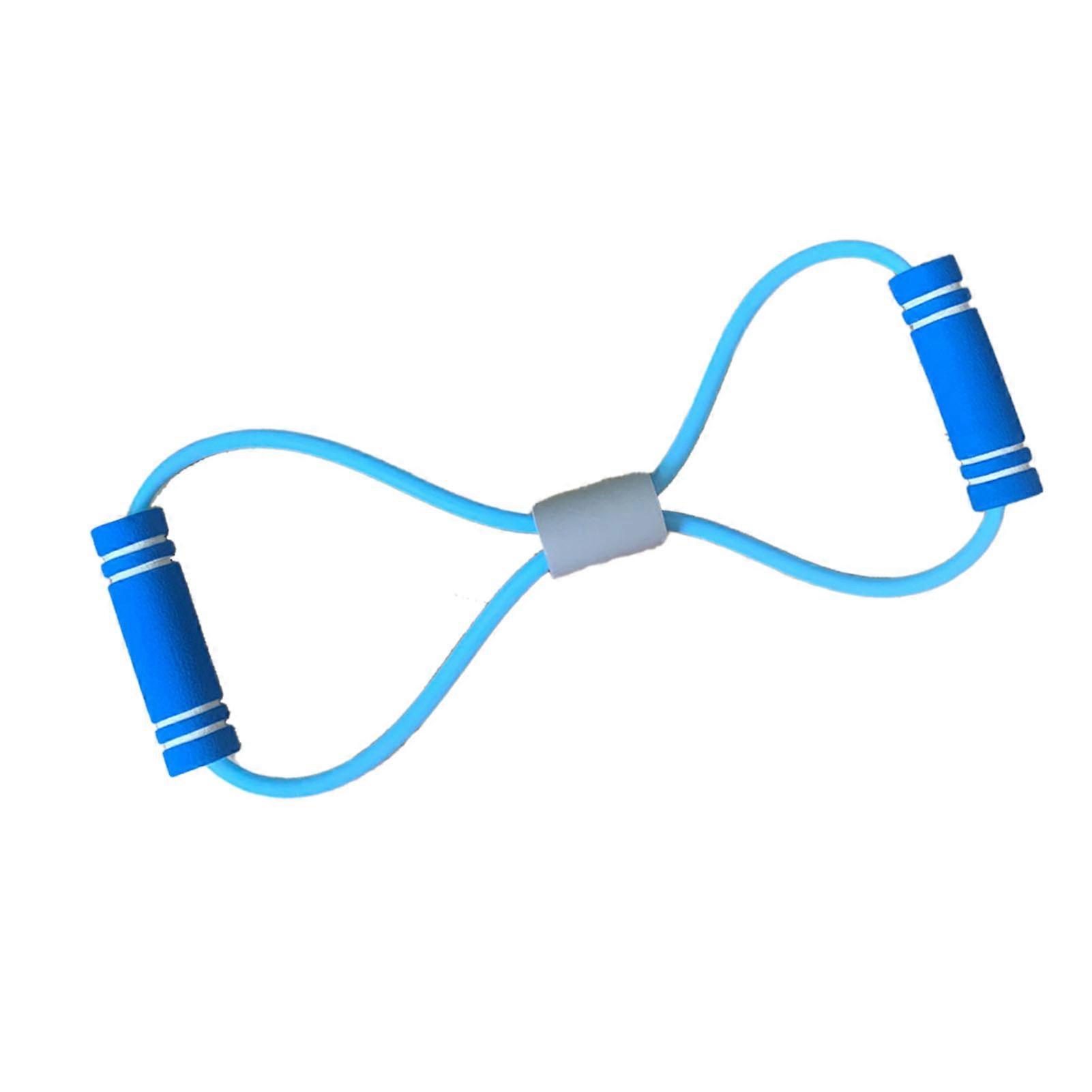 Figure 8 Puller Adjustable Length 8 Shaped Resistance Bands Elastic Fitness Pulling Rope For Arm And Shoulder Stretch