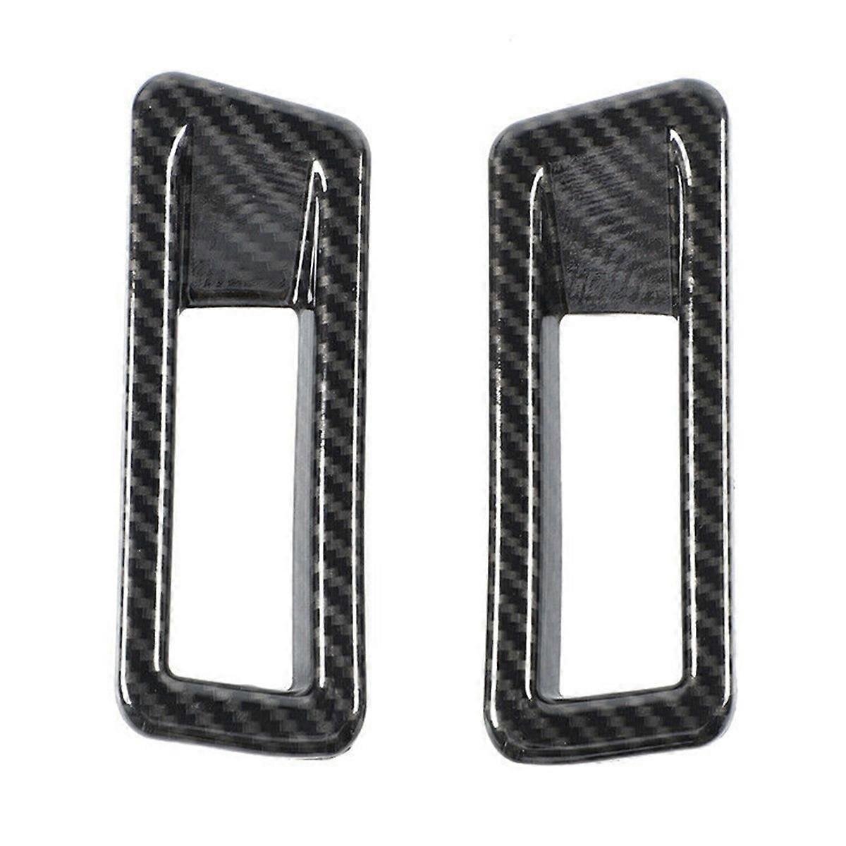 Rear License Plate Light Decoration Cover Trim for RAM 1500 2018-2021 Car Accessories ,Carbon Fibe