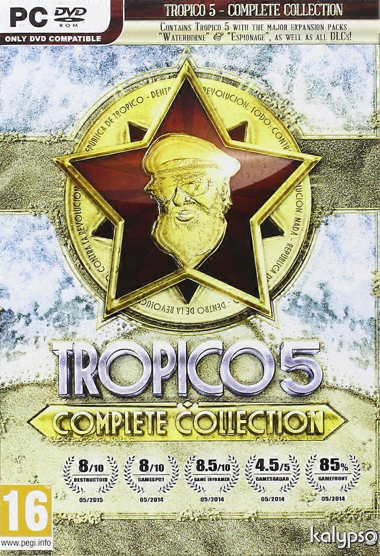 Tropico 5 Complete Collection (PC DVD) - New & Sealed