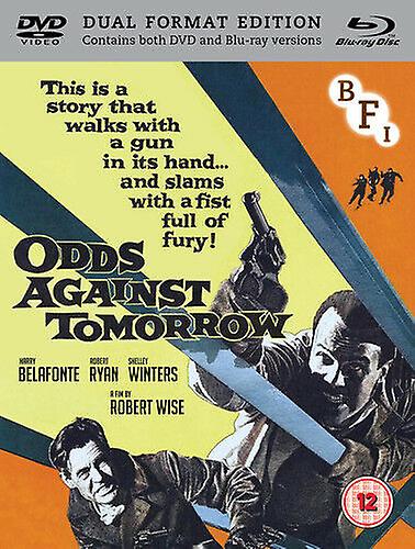 Odds Against Tomorrow DVD (2016) Harry Belafonte Wise (DIR) cert 12 2 discs - Region 2