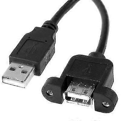 usb 2.0 am to af mount panel cable, length: 90cm