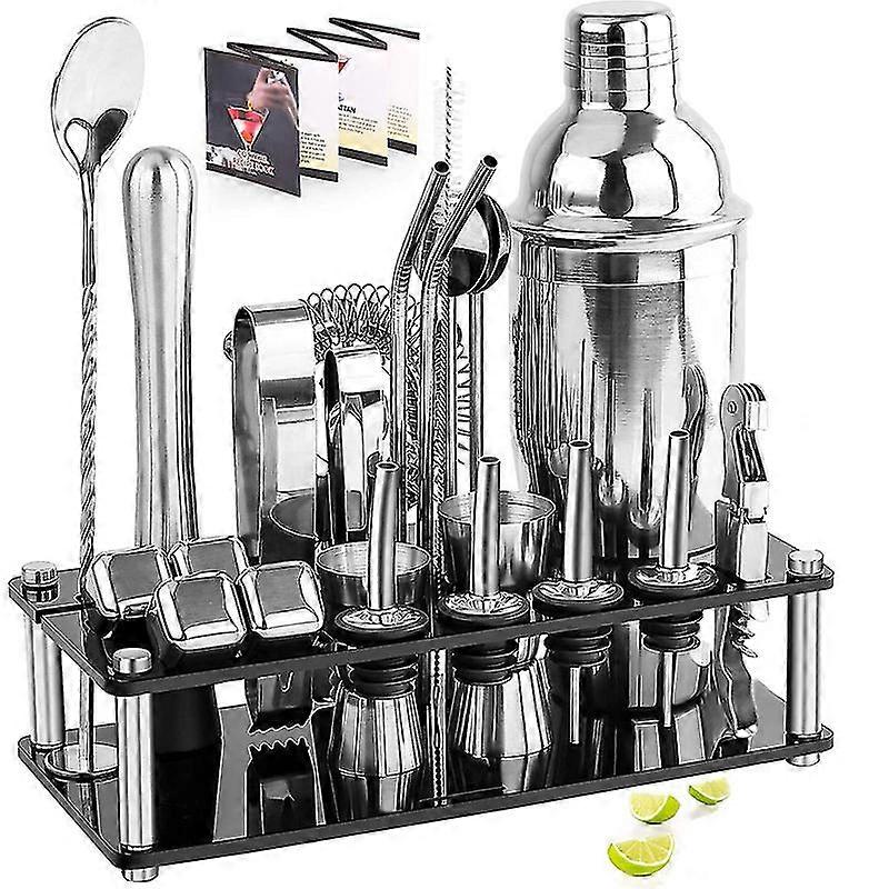 23-Piece Cocktail Shaker Set