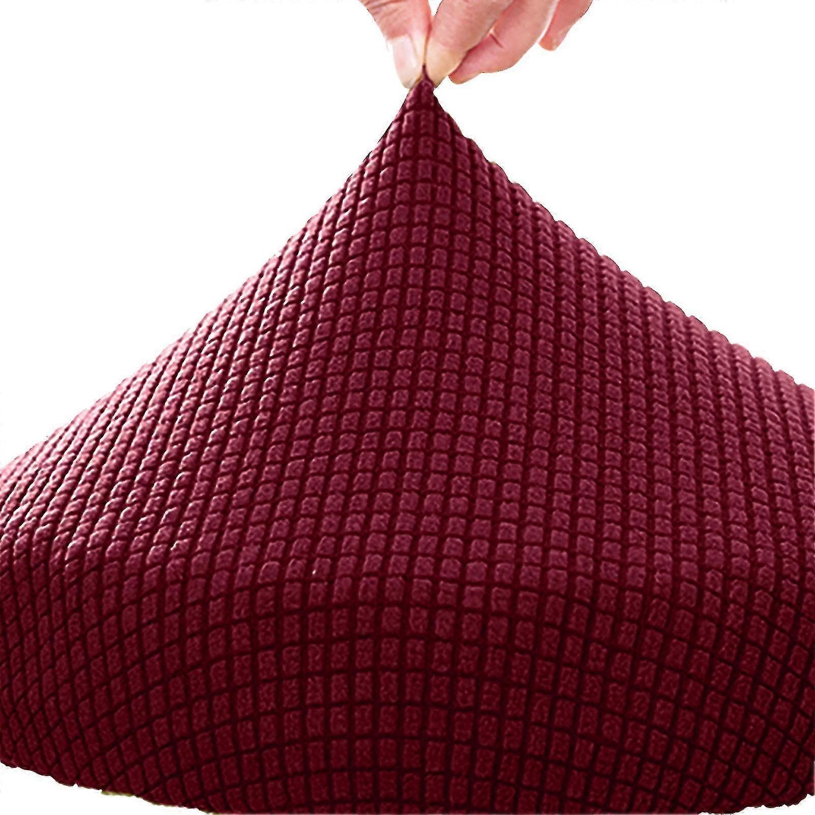 Chair Slipcover Elastic Stretchable Polyester Round Washable Stool Cushion For Home-XinHan